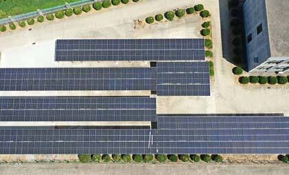 100kw ongrid solar power in Lebanon