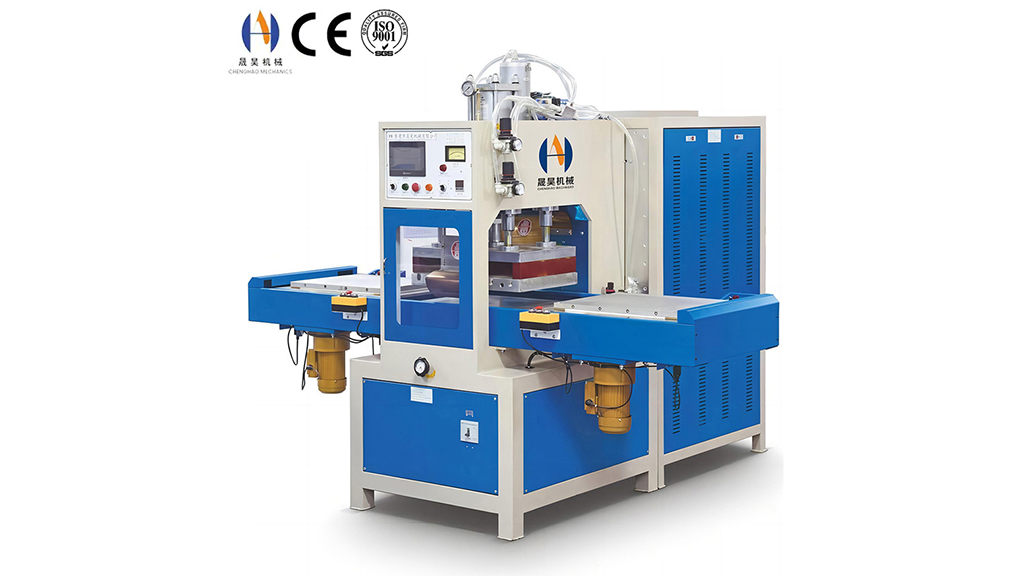 High frequency ventilated air bag welding and cutting machine