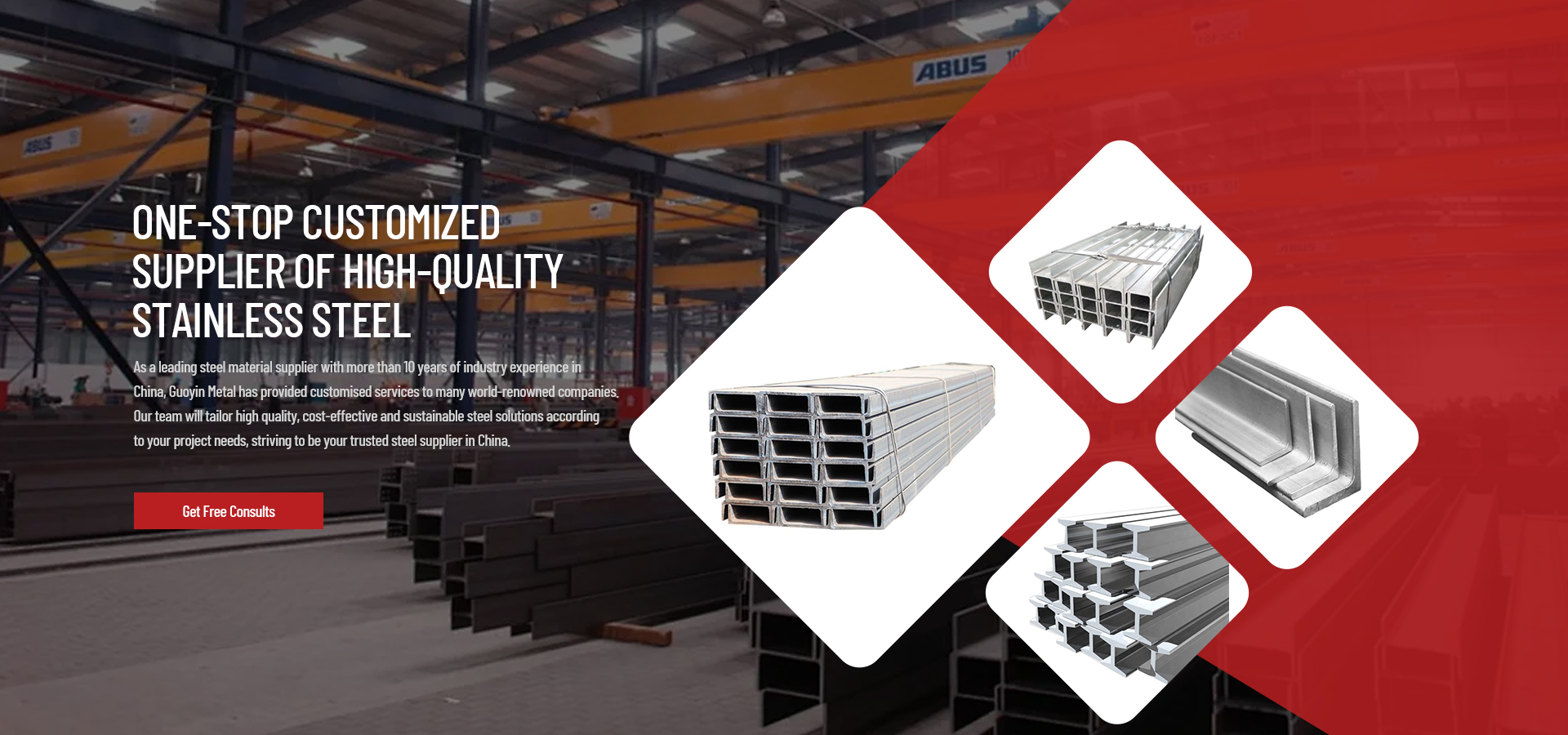 One-stop Customized Supplier of High-quality Stainless Steel