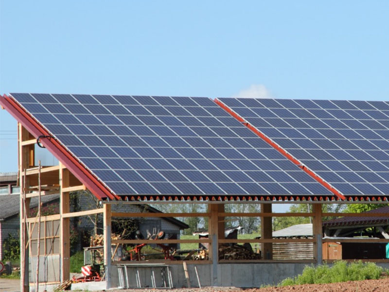 Grid-tied Solar Power System