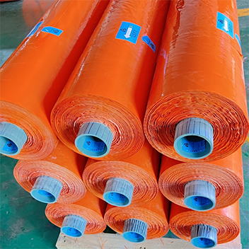 Orange Cotton Wrap Film