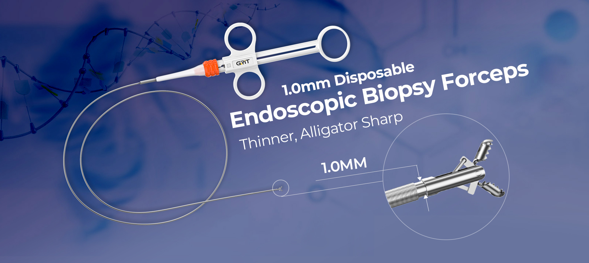 Biopsy forceps, EUS biopsy needle, Injection needle Supplier - Jiangsu Grit