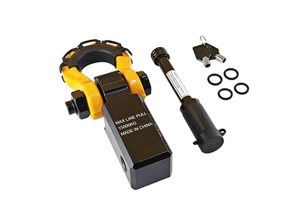 Shackle hitch receiver