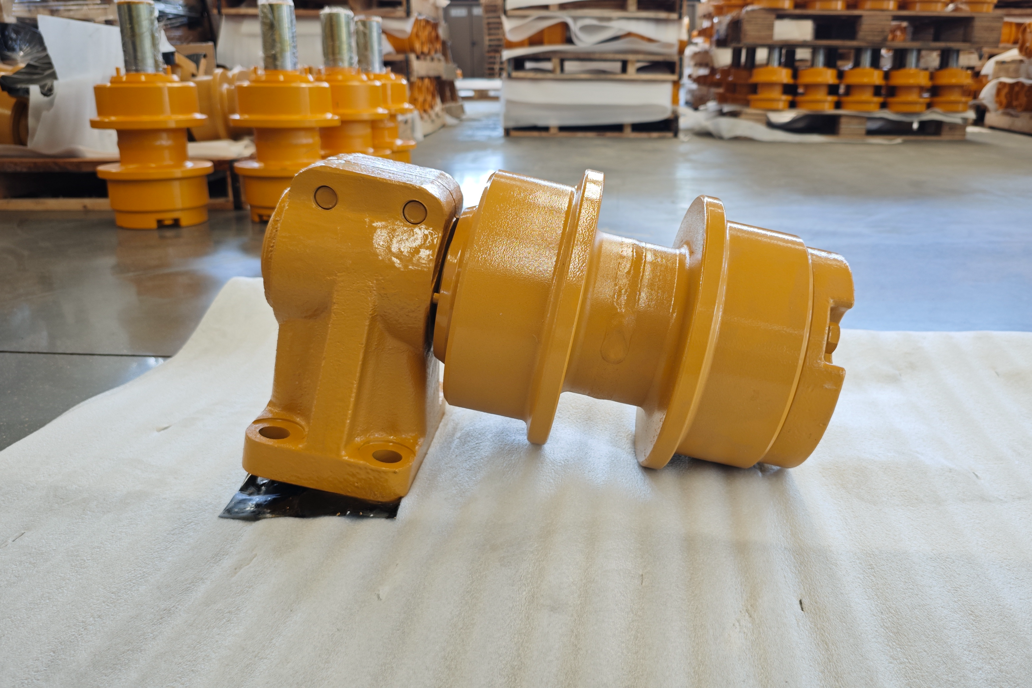 What is the role of carrier roller?