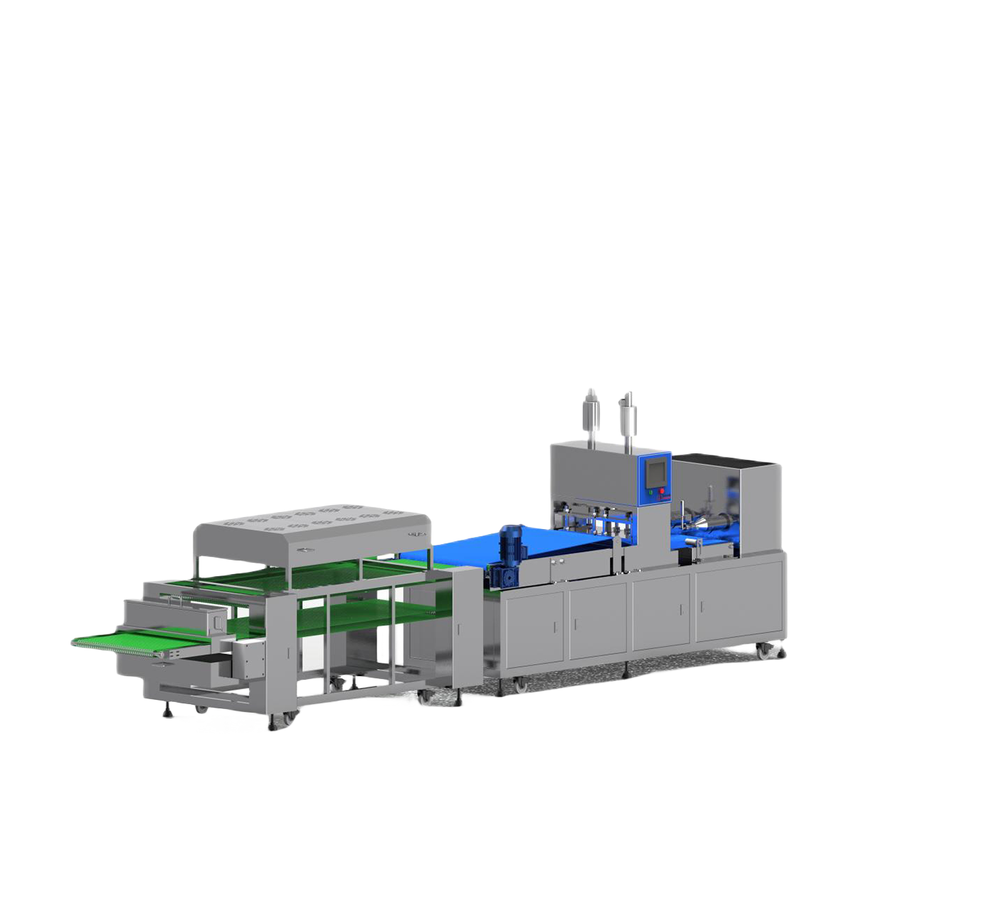 Compact tortilla making machine