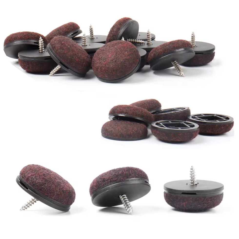 Chair Leg Floor Protector Rubber Felt
