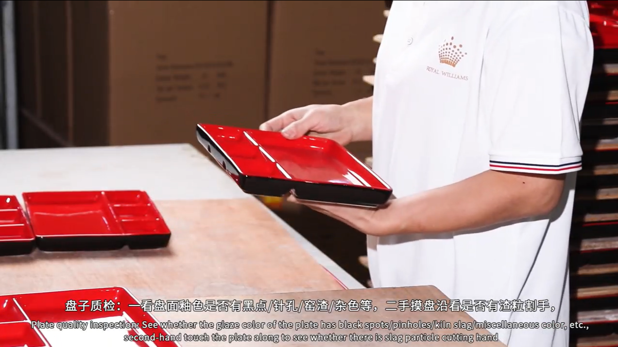 Plate quality inspection