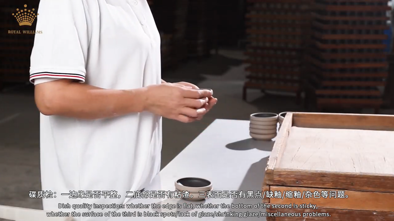 Dish quality inspection