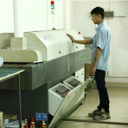 PCB reflow soldering