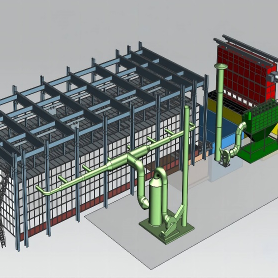 Steel Pipe Galvanizing Plant