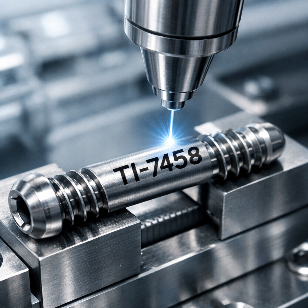 Mastering: How MOPA Fiber Lasers Achieve Zero-HAZ Marking on Titanium Implants