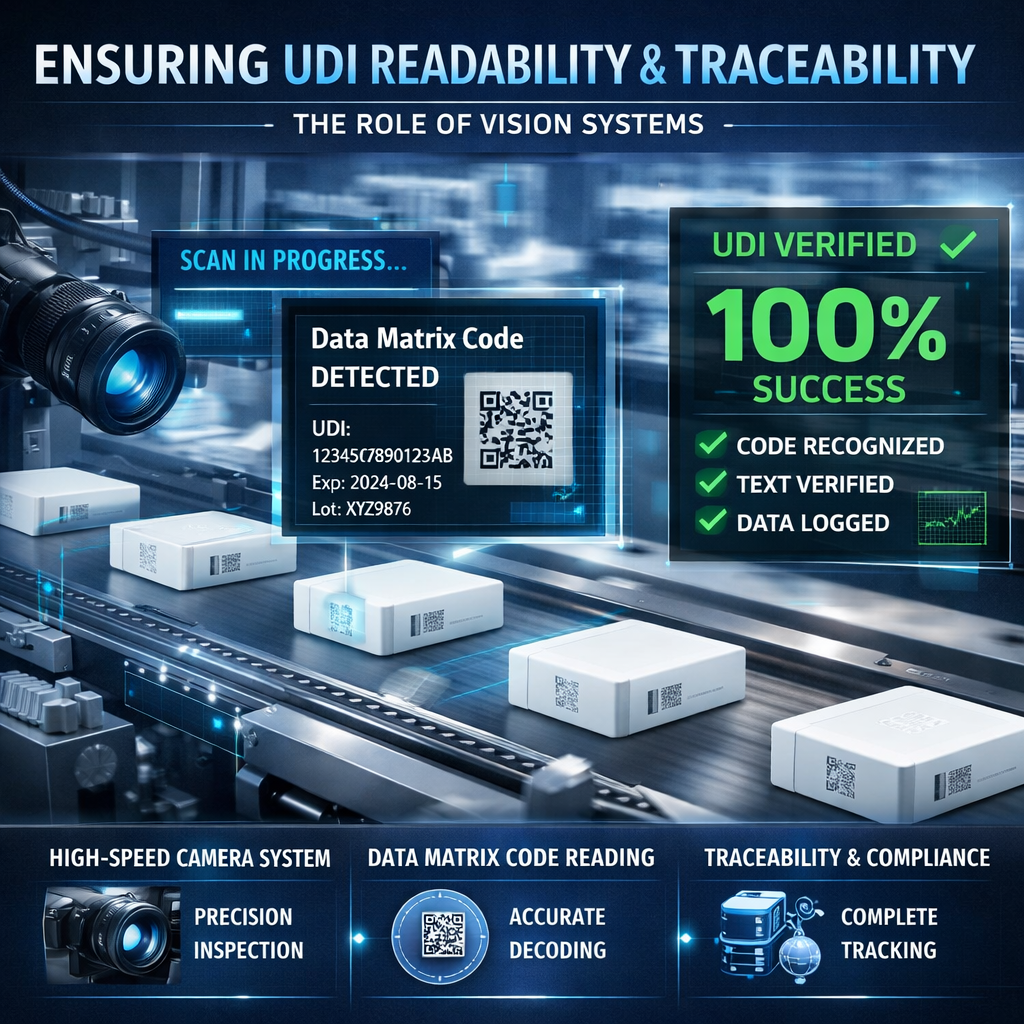 Expert Guide: The Role of Vision Systems in Ensuring UDI Readability and Traceability