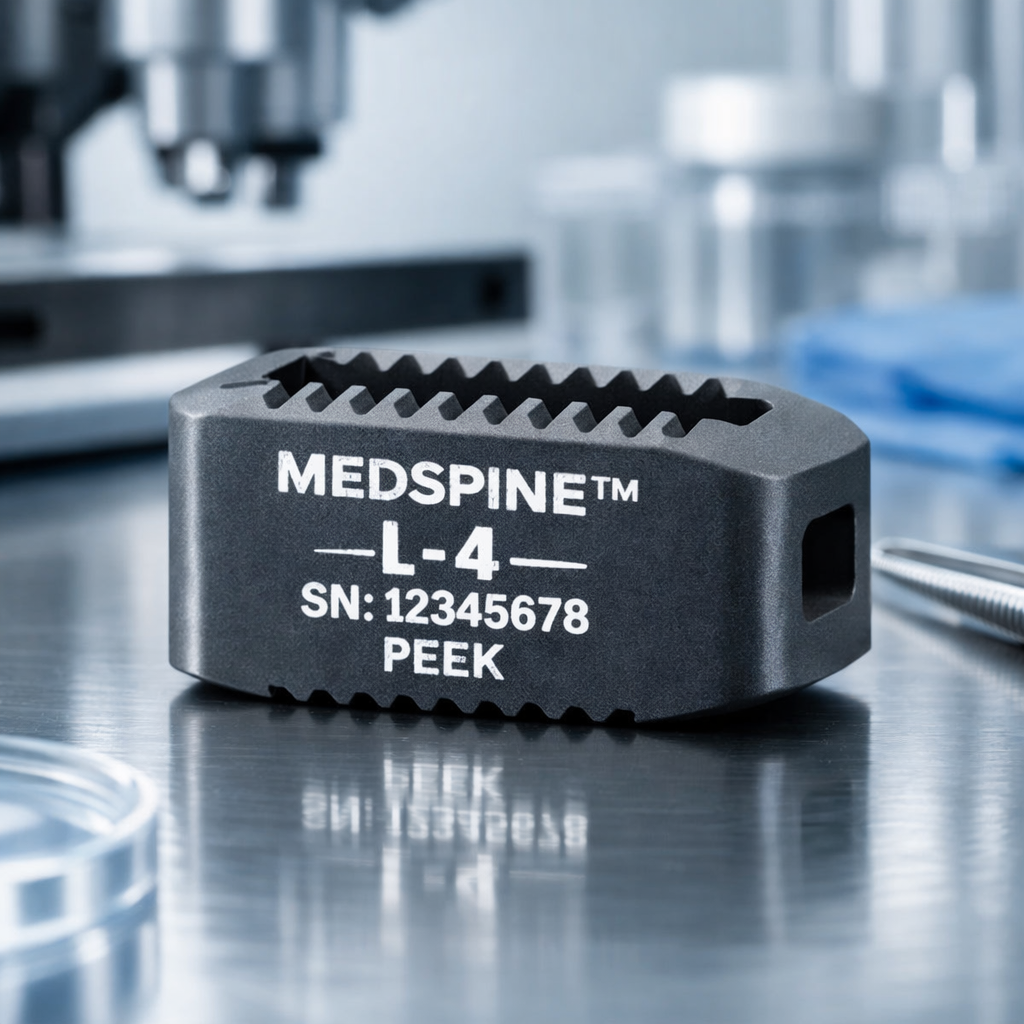 Advanced Analysis: MediMark-UV10: The Cold Ablation Advantage for PEEK Implants