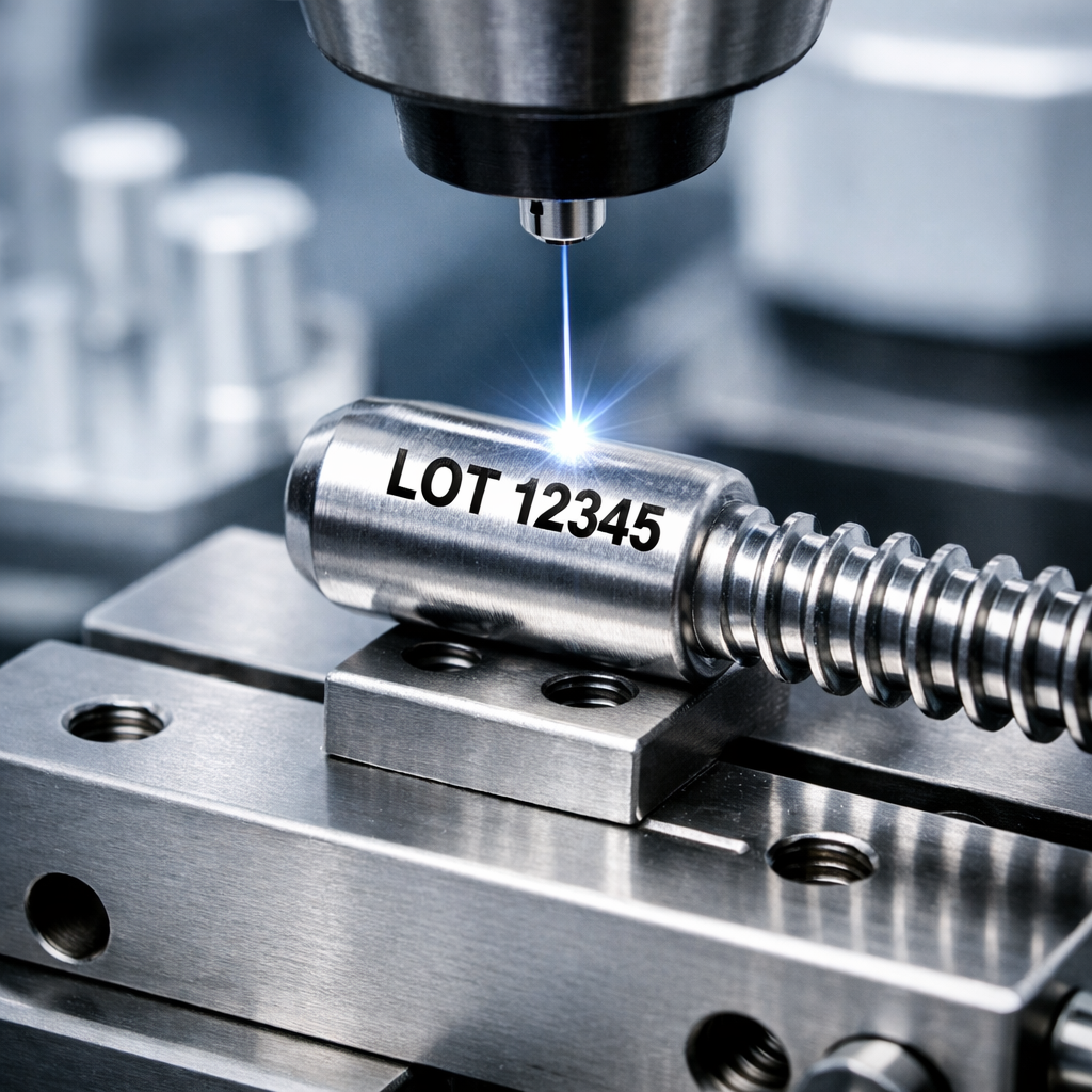 The Ultimate: How MOPA Fiber Lasers Achieve Zero-HAZ Marking on Titanium Implants
